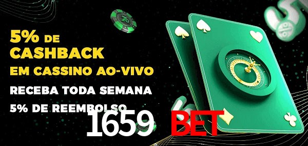 Promoções do cassino ao Vivo 1659 bet